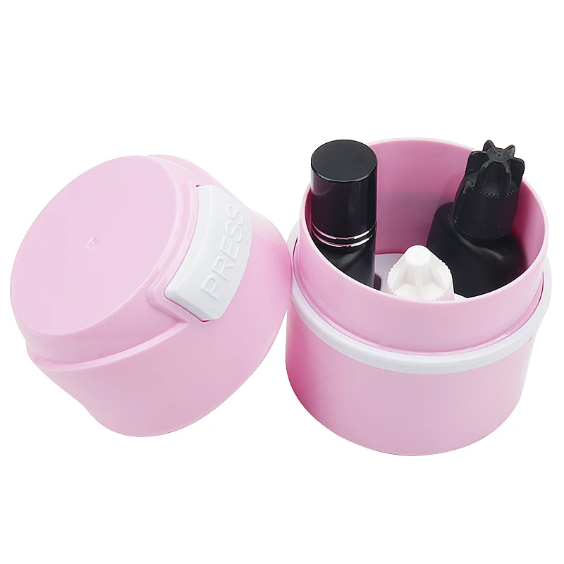 Eyelash Glue Storage Tank Container Lash Lifting Individual Adhesive Stand Storage Jar Eyelashes Extension Supplies Makeup Tool