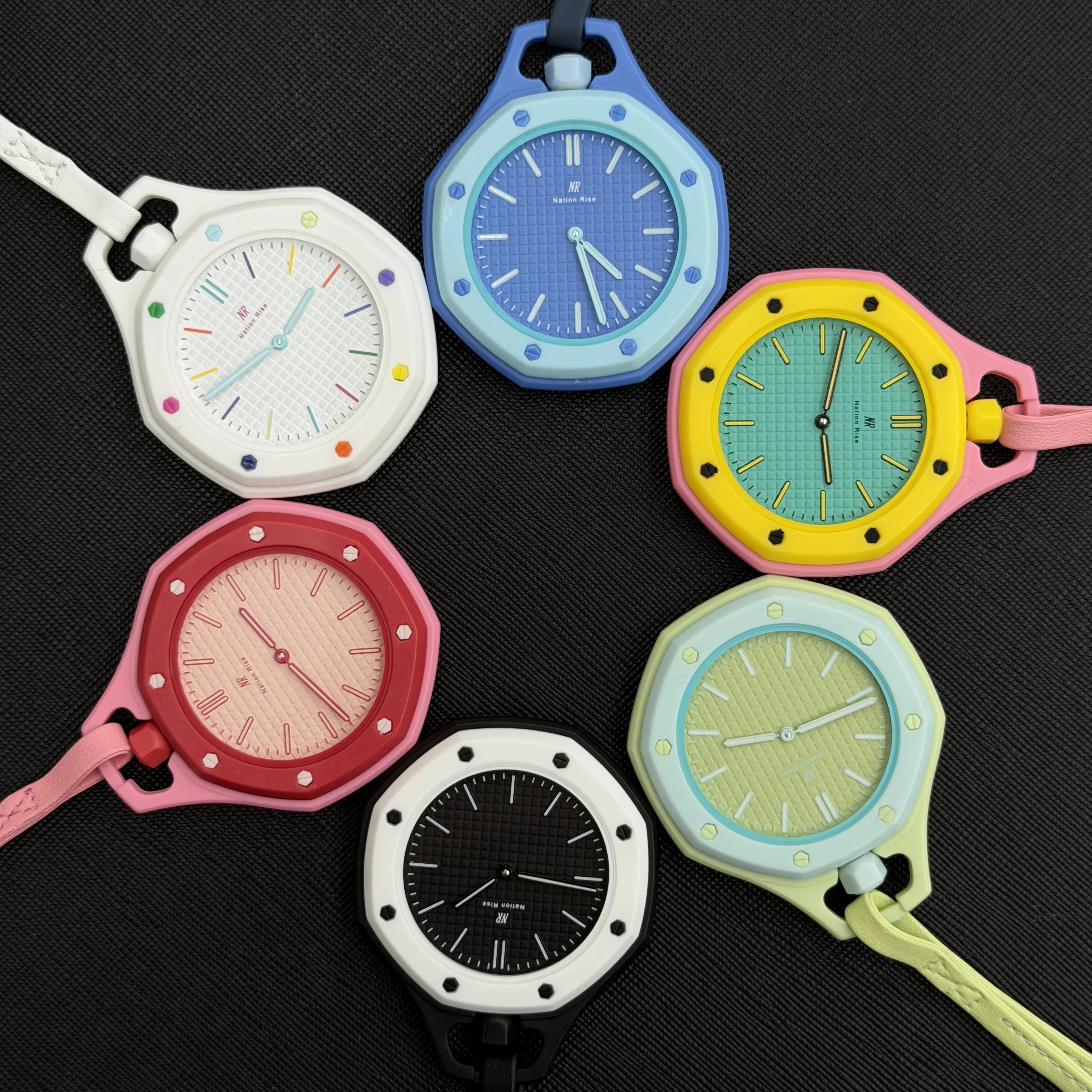 

New Trend Men's Watch NR Co Branded 3D Modeling Printing Service Modeling NR Pocket Watch Unisex