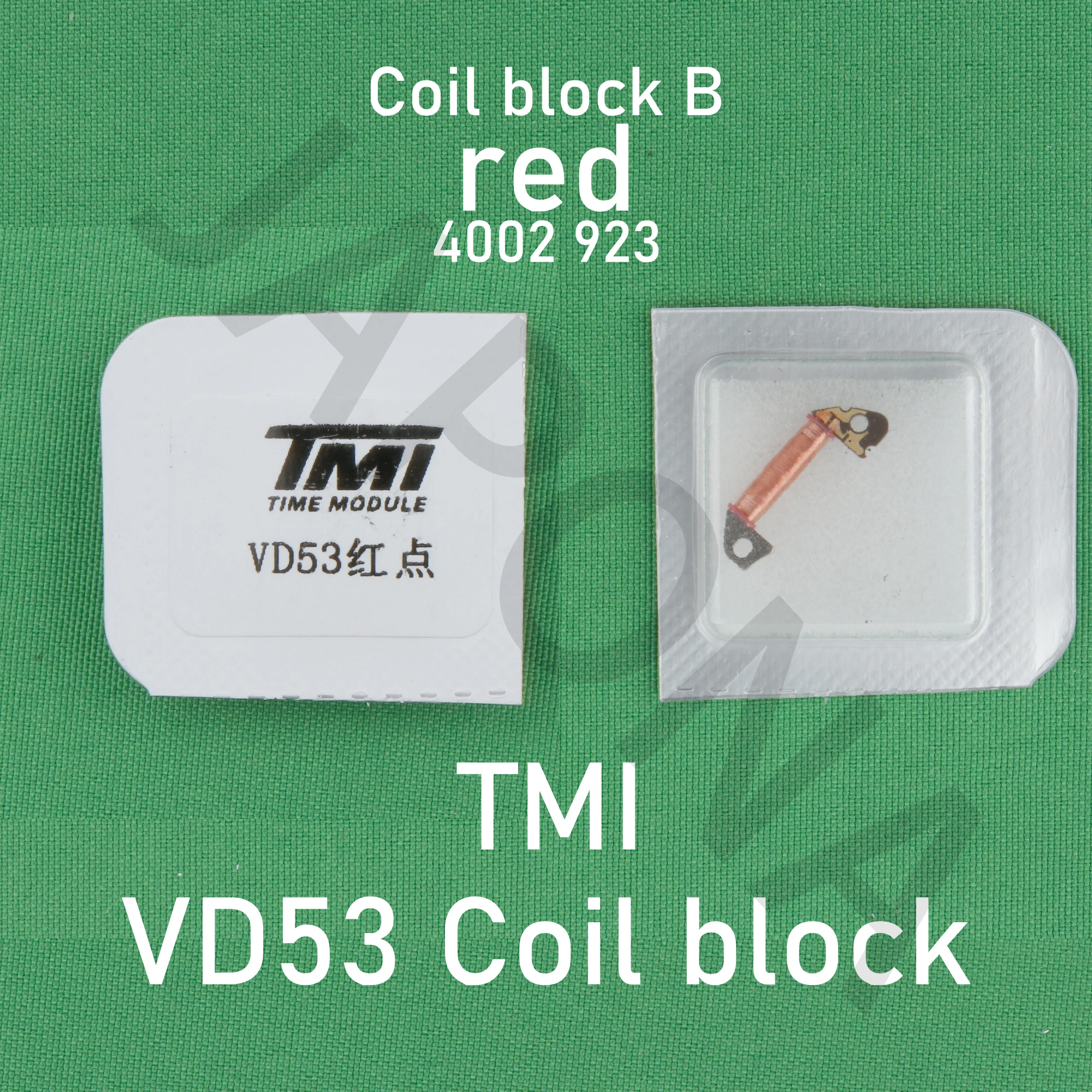 TMI VD53c MOVEMENT Coil block vd53c Movement accessories vd53C WATCH Movement accessories VD53C Coil vd53c coil red coil