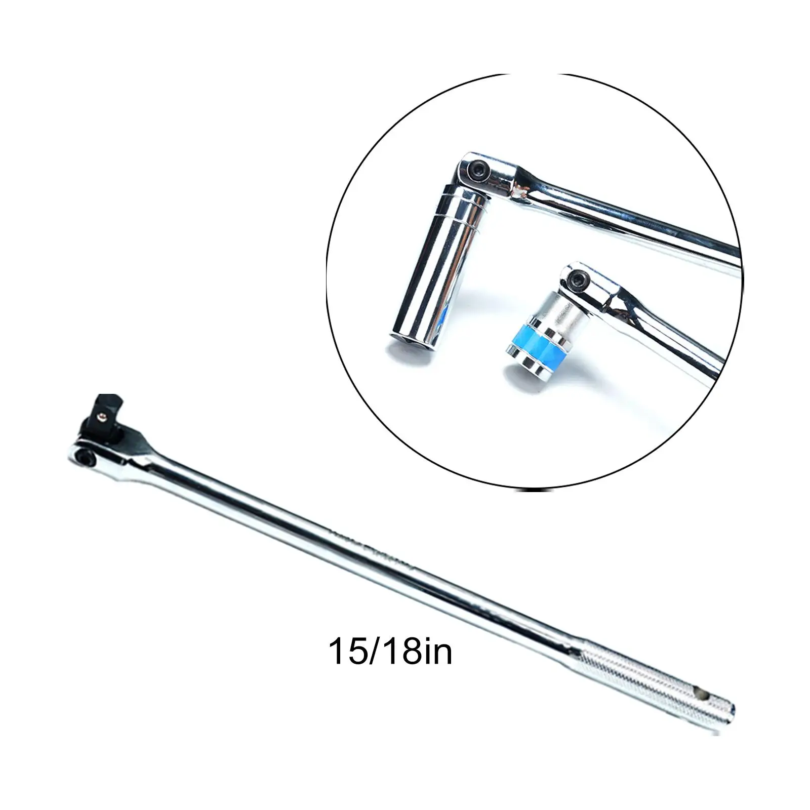 Socket Wrench Premium 1/2 inch Steering Handle Heavy Duty Ergonomics Torque Wrench Long Force Bar Activity for Maintenance