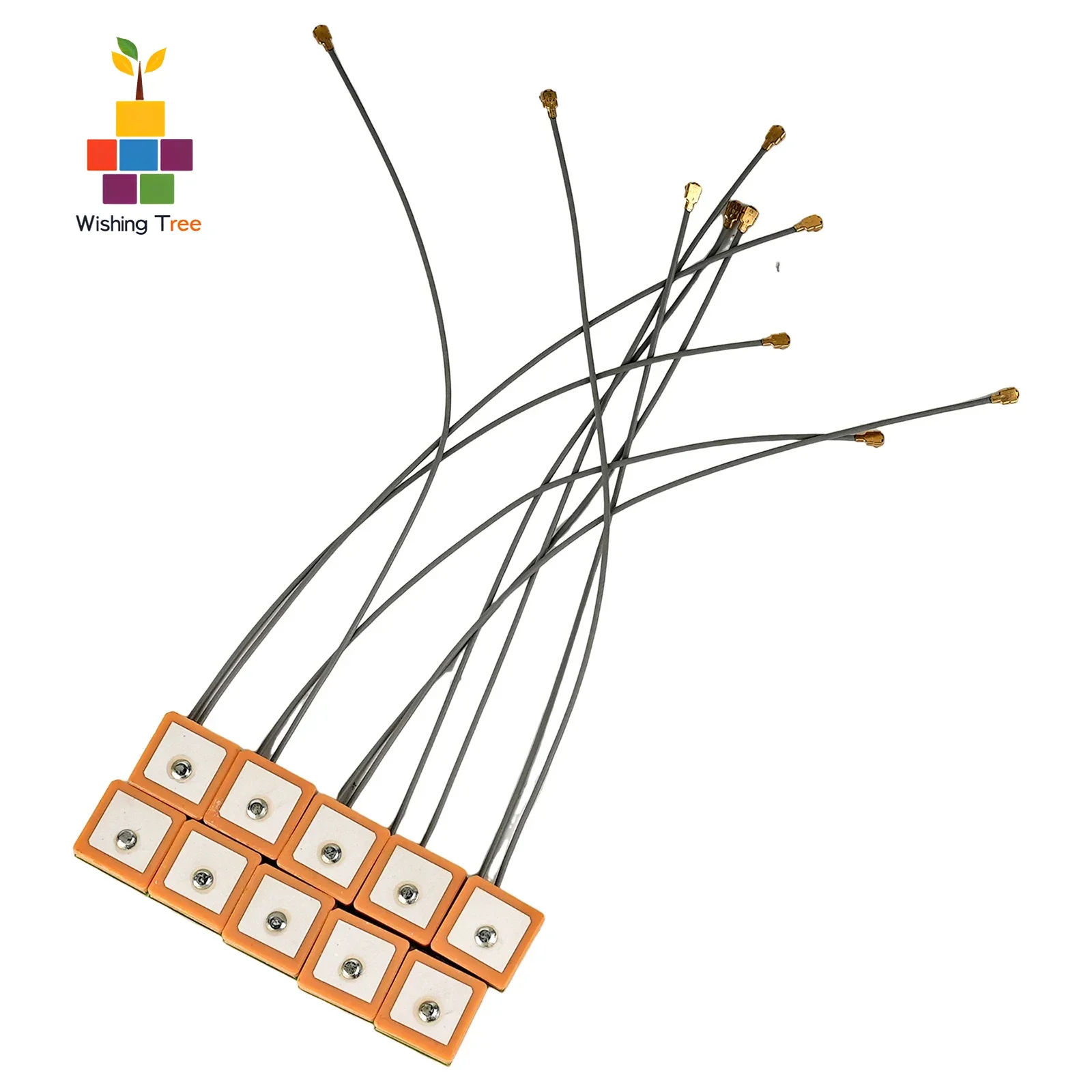 High Precision GPS Active Antenna 15x15x146mm/50mm IPX Interface 15cm/5cm Cable 50 Ohm for Navigation