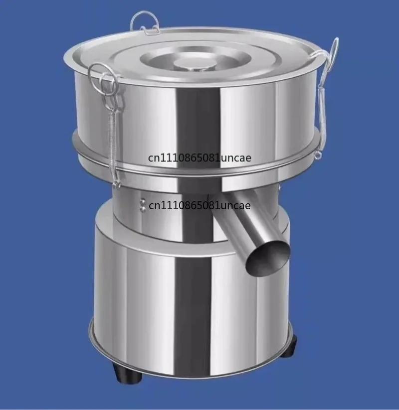 Small Stainless Steel Electric Vibrating Sieve Machine for TCM Powder, Wood Flour and Food Powder Screening