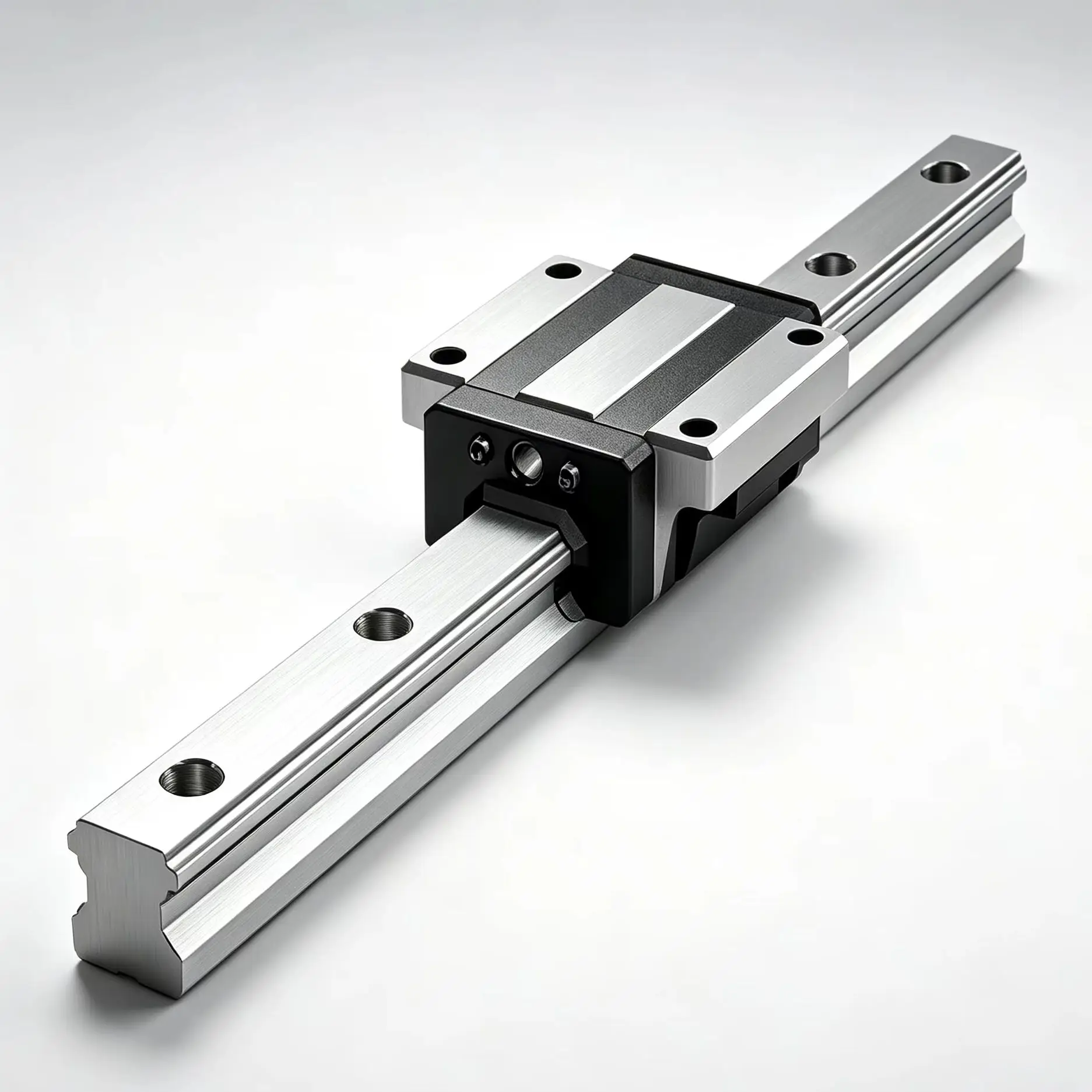 For the Z-Axis of the St-35 Lathe, Z-Axis Guide Rails Brand Rexroth 2 Guide Rails + 4 Slide Blocks