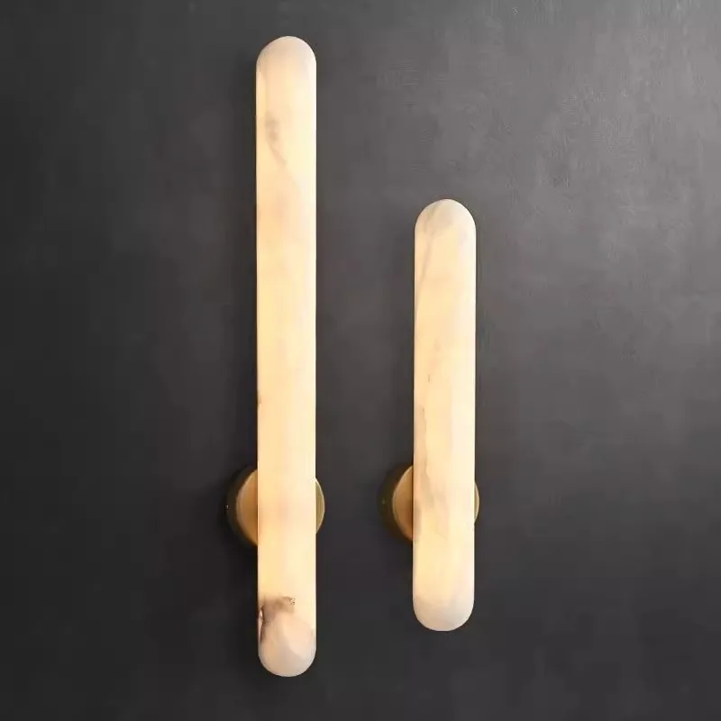 

Nordic Bronze Marble Indoor Wall Light Living Room Decorative Indoor Room Wall Lamp Decor Light for Bedroom Hotel