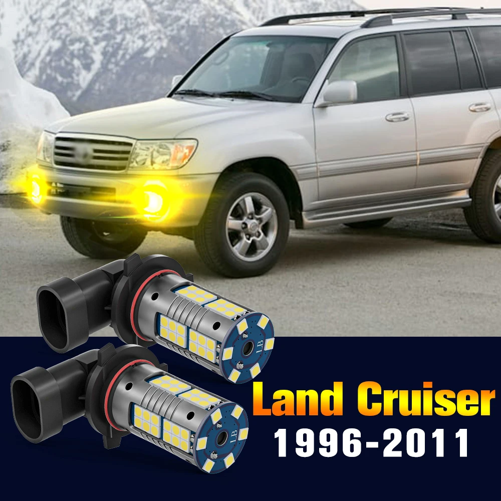 

2x LED Fog Light Bulb Lamp For Toyota Land Cruiser 1996-2011 2000 2001 2002 2003 2004 2005 2006 2007 2008 2009 2010 Accessories