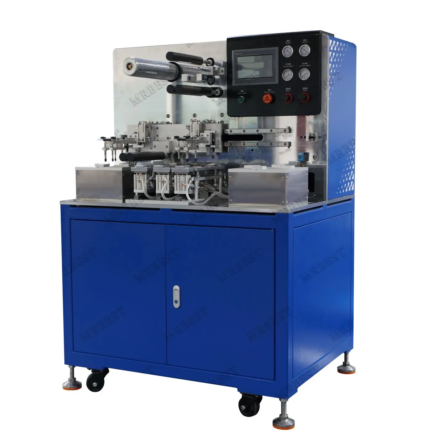 Semi-Auto Layer by Layer Stacking Machine for Pouch Cell Electrode Z-shaped Stacking