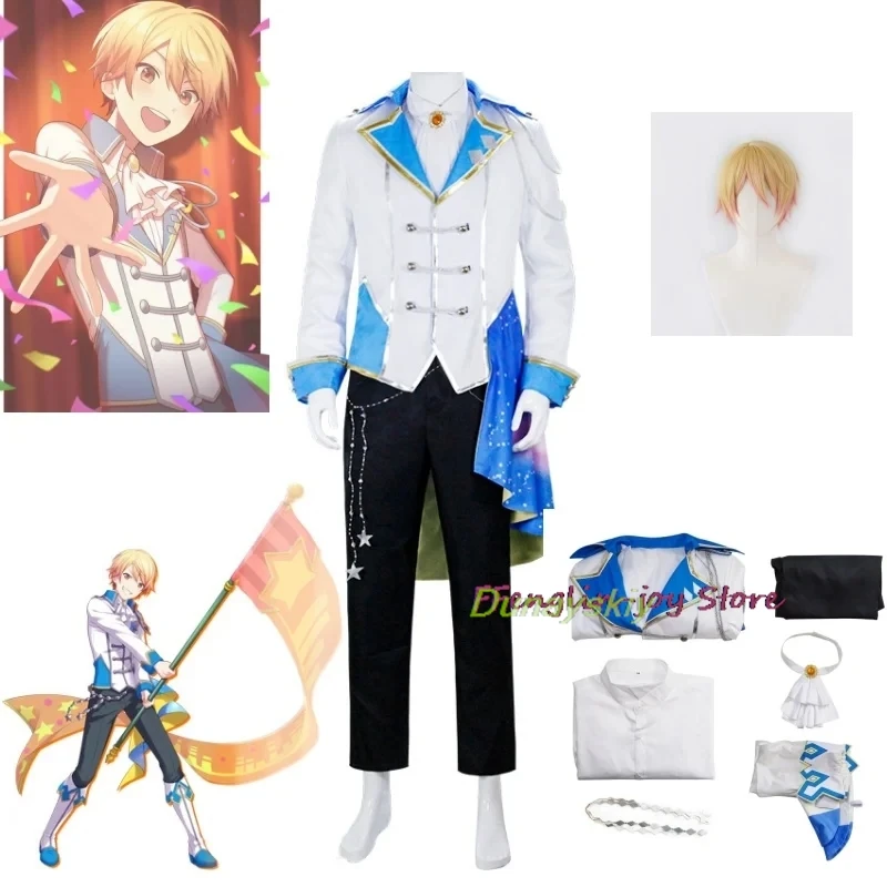 Project SEKAI Anime Tenma Tsukasa Cosplay Uniform Tks Tms Wigs Suits Stage Costumes Project Sekai Colorful Stage!