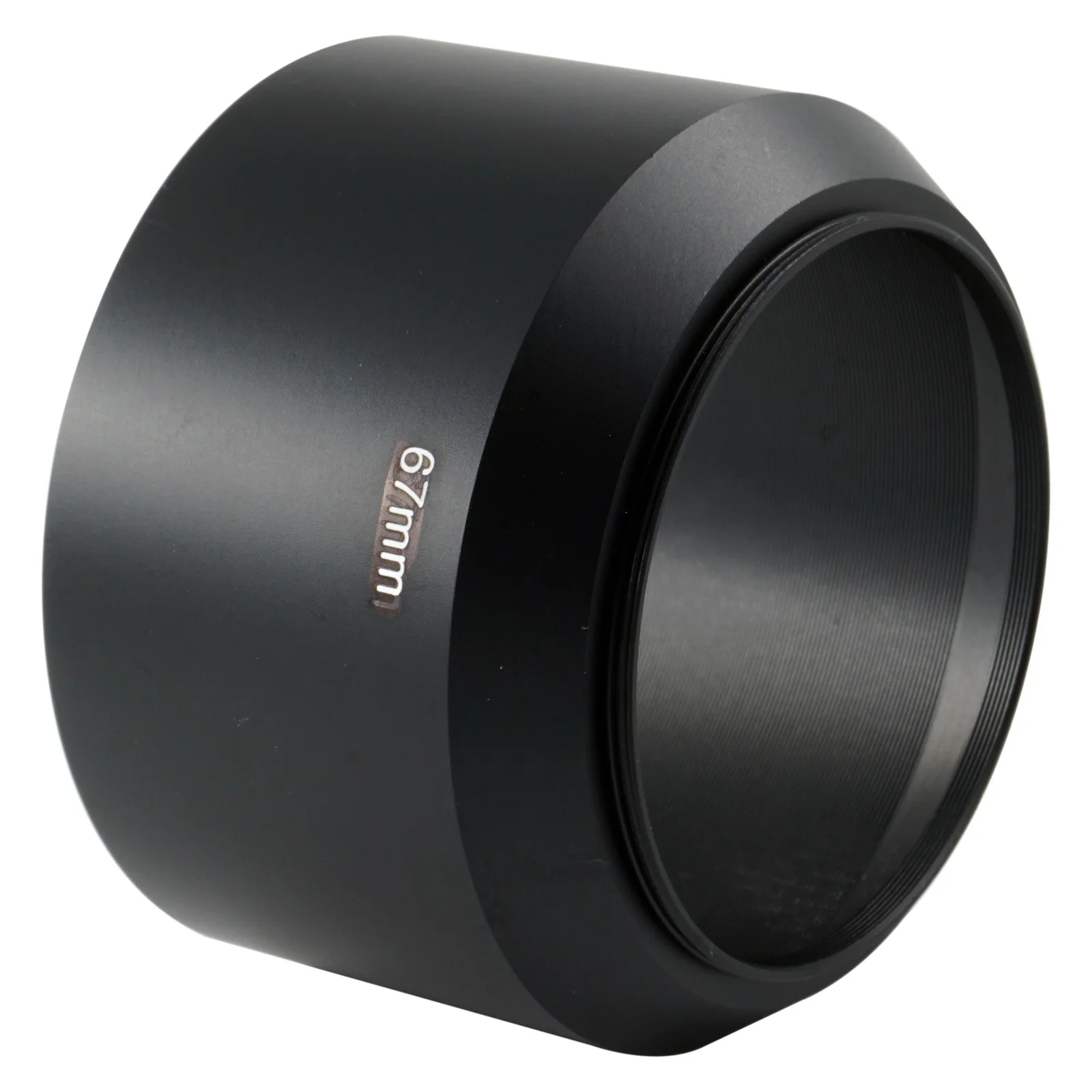 CozyShot 67mm x0.75mm Thread Metal Camera Lens Hood For Telephoto Lens KMZ HELIOS 40-2 85MM F/1.5 (M42 Mount)