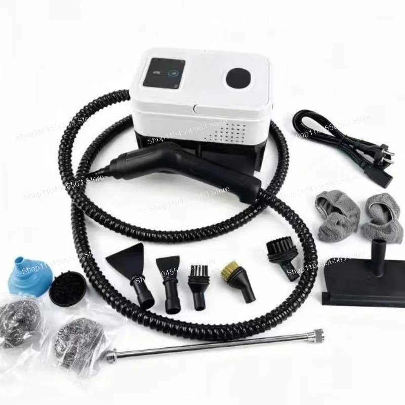

Remote Control Smart Steam Cleaner – 1.8L Large Capacity High-Temp Gun with Big Air Pipe for Home