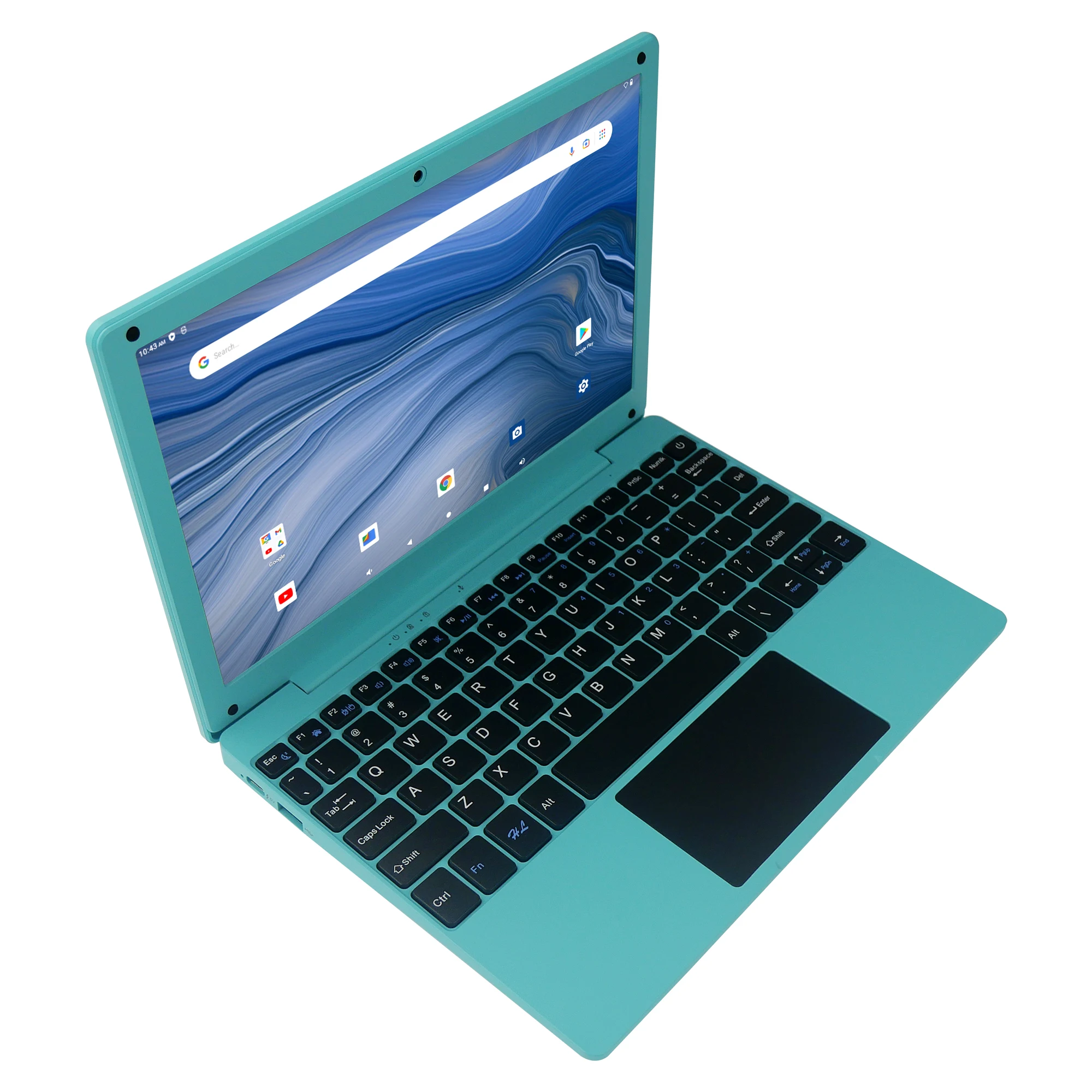 Venda direta da fábrica 2025 mais recente sistema android 10.3 13.0 tablet fino laptop ram 2gb + 64gb netbook a133 cpu computador wi-fi usb