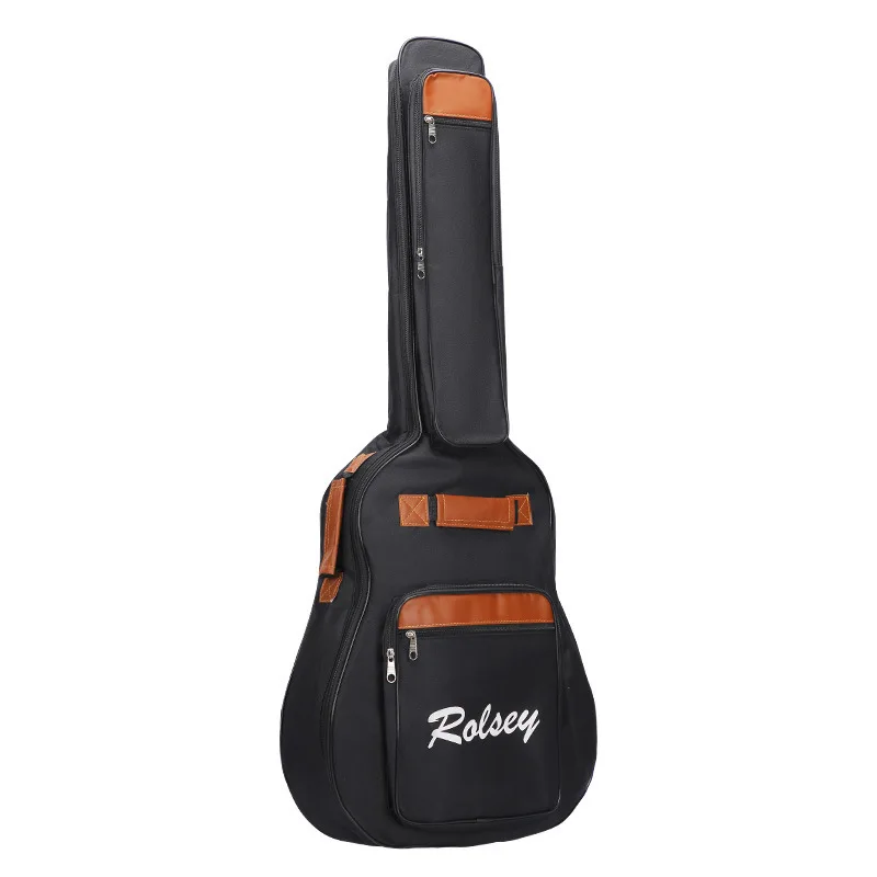 

Oxford Fabric Guitar Case Gig Bag Double Straps Pad 10mm Cotton Thickening Waterproof Backpack