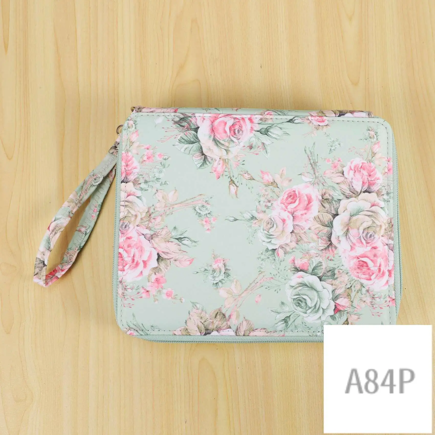 

120 Slots Colored Pencil Case With Compartments Pencil Holder For Watercolor Pencils(Rose)
