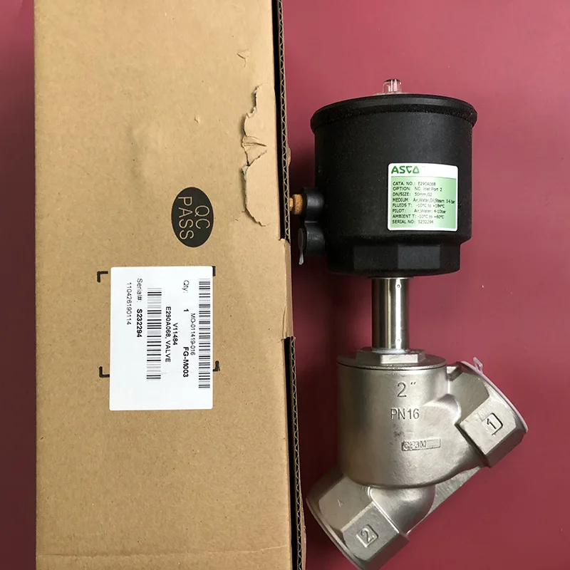 Original And Genuine American ASCO Pneumatic Angle Seat Valve E290A068 False One Penalty Ten