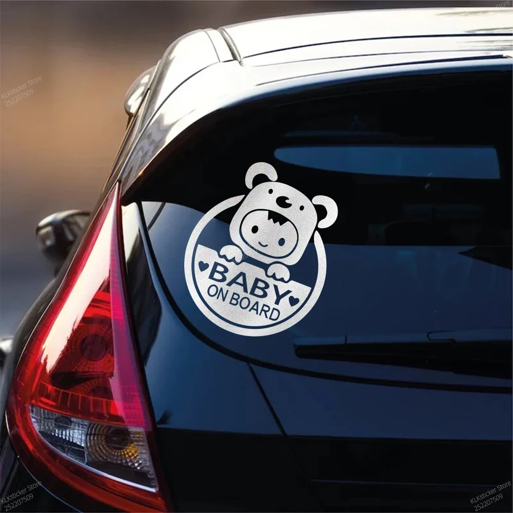 Baby On Board Sticker Car Window Windshield Body Side Decoration Auto Kid In Car Care Caution Safety Warnning Decal Accessories