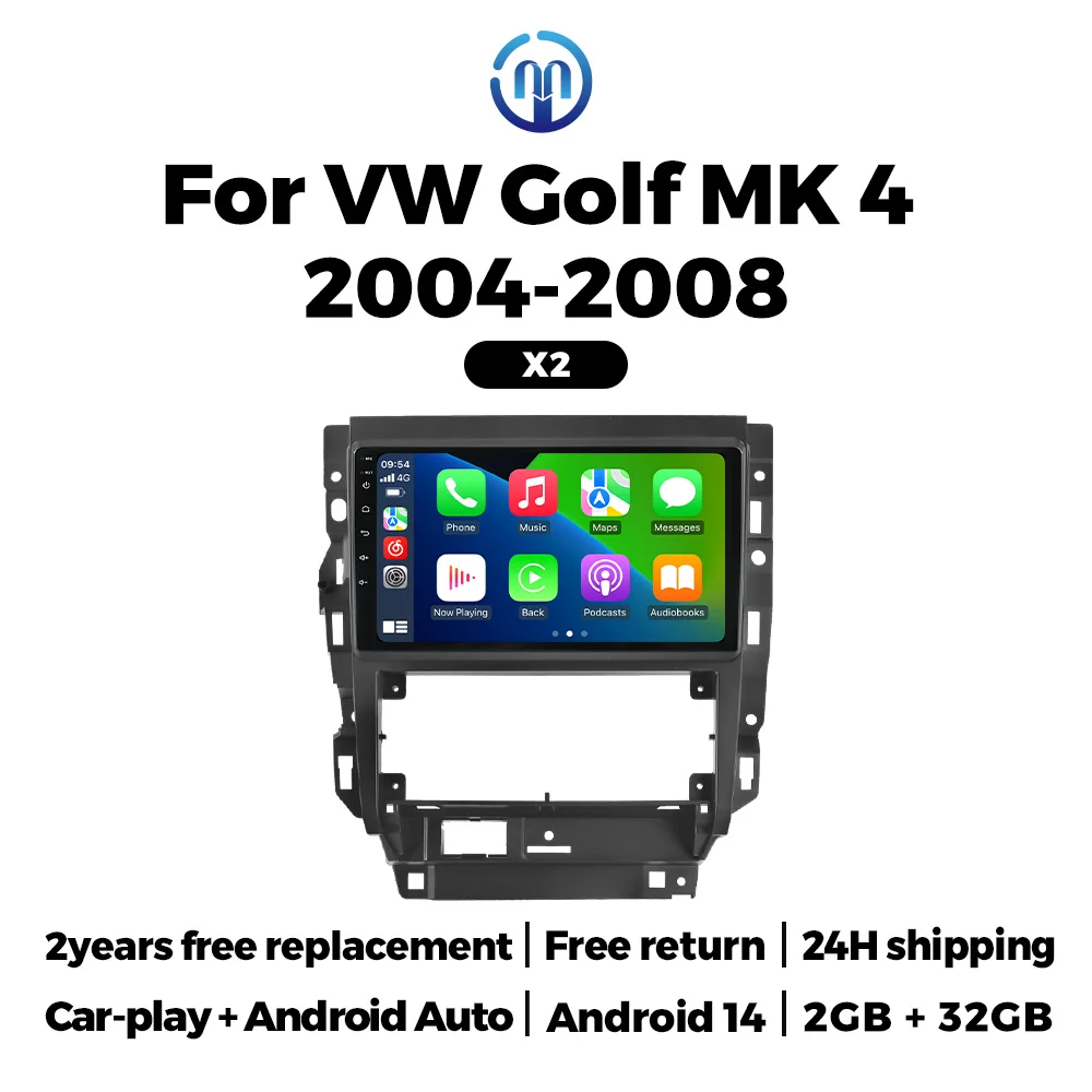 

NAVIFLY & MEKEDE 4-ядерный автомобильный радиоприемник для VW Golf MK 4 2004-2008, мультимедийные плееры, беспроводная камера Carplay, автоматическая камера заднего вида, видеорегистратор, GPS, WIFI