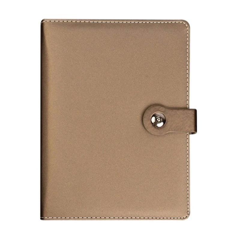 

C90C 6 колец Binder Binder Leather Notebbook 160 страниц шириной.