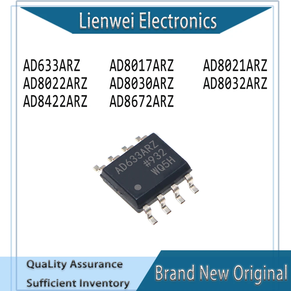 100% New Original AD633 AD8017 AD8021 AD8022 AD633ARZ AD8017ARZ AD8021ARZ AD8022ARZ AD8030ARZ AD8032ARZ AD8422ARZ AD8672ARZ