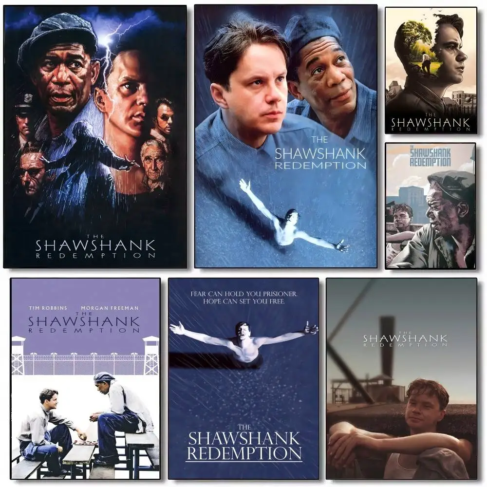 The Shawshank Redemption Art bricolage affiche collante papier imperméable autocollant café maison Bar décor à la maison