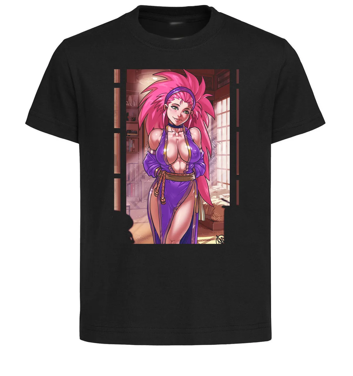 

T-Shirt Black Grey White Ganassa Tenchi Muyo Washu Hakubi