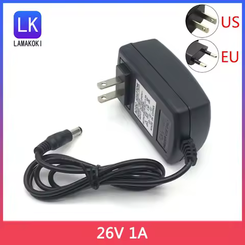 26V 1A Lithium Battery Fascia Gun Charger 26V 1A Fascia Gun Vacuum Cleaner Power Adapter 26V 1A Charger