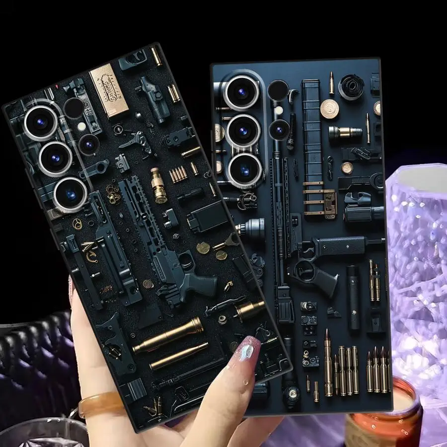 Мягкий чехол для телефона Cool Gun Art для Samsung Galaxy A33 A34 A14 A15 A12 A13 A72 A73 A51 A52 A16 A21s A22 A23 A24 A31 A54 Мягкий чехол для телефона Cool Gun Art для Samsung Galaxy A33 A34 A14 A15 A12 A13 A72 A73 A51 A52 A16 A21s A22 A23 A24 A31 A54