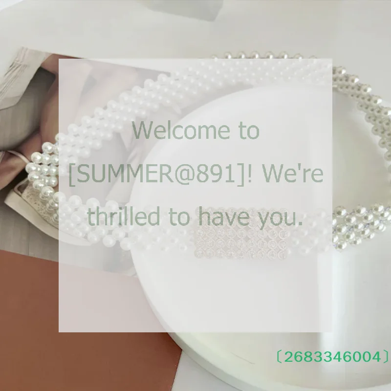 سلسلة خصر مطاطية للنساء من حجر الراين واللؤلؤ، حزام رقيق، مشد مرن للفساتين، فساتين الزفاف والسهرة، إكسسوار جميل #3