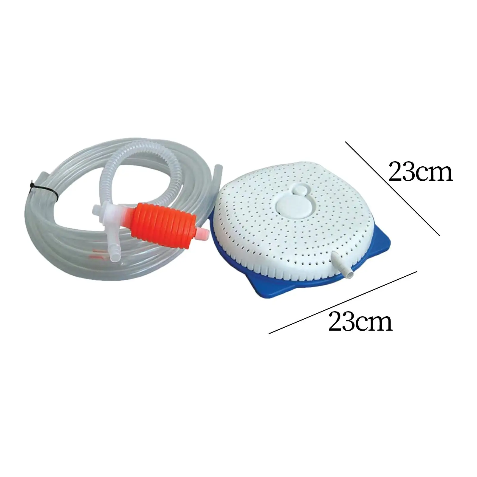 Pool Cover Drainer Accessories Quick And Easy Water Drainage with Hose Repair