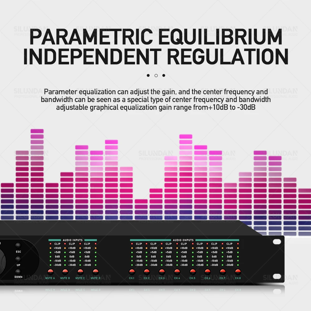 DSP260/360/480 3.6SP 4.8SP Professional Linear Array Stage Performance Digital Speaker System Audio Divider Equalizer Processor