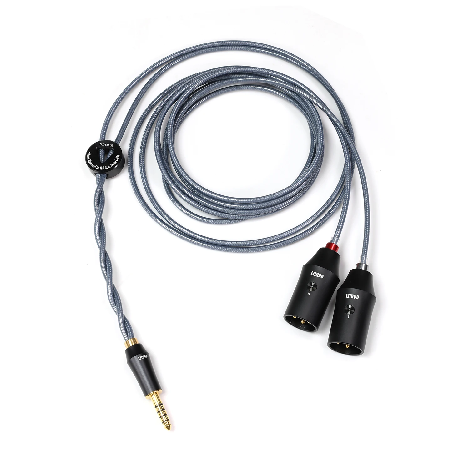 

Pre-order DDHIFI BC44XLR 4.4mm Balanced Input to XLR 3Pin Output Shielding Signal Cable Double Shielded Coaxial Structure