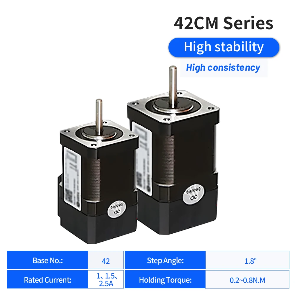 1.20A 4-lead stepper motor with smooth control for precise positioning in robot DIY CNC