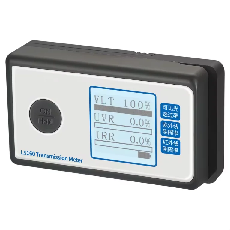 

Rejection Visible Light Transmittance Window Tint with UV IR Portable Solar Film Transmission Meter LS160