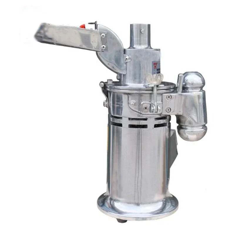 Moedor Automático de Ervas Contínuo, Moedor Elétrico, Pulverizador de Martelo, 20000 RPM, min, 220V, Trabalho Contínuo, 1200W, 1-5 Horas