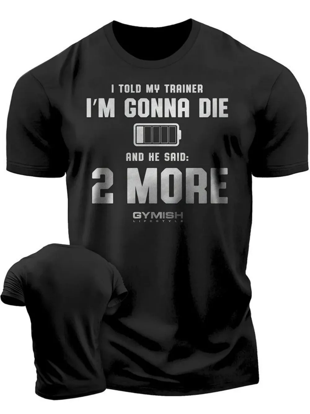 Fashionable new American men's summer training letter print micro elastic breathable round neck T-shirt outdoor casual top