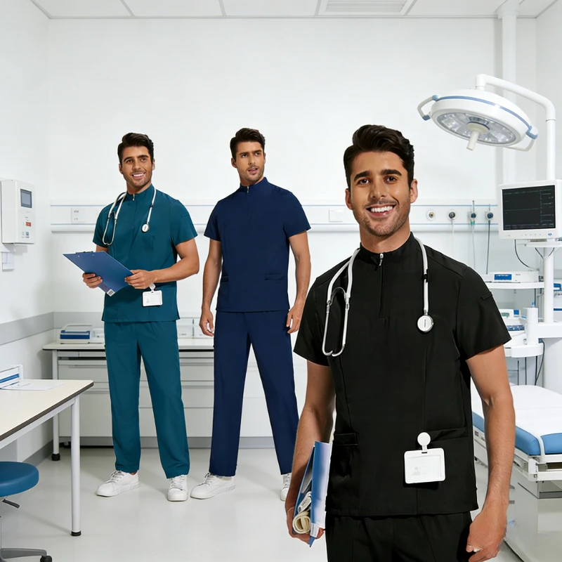 popular-solid-color-medical-uniform-for-men-women-stylish-two-piece-design-perfect-for-dental-practices-operating-rooms-clinic