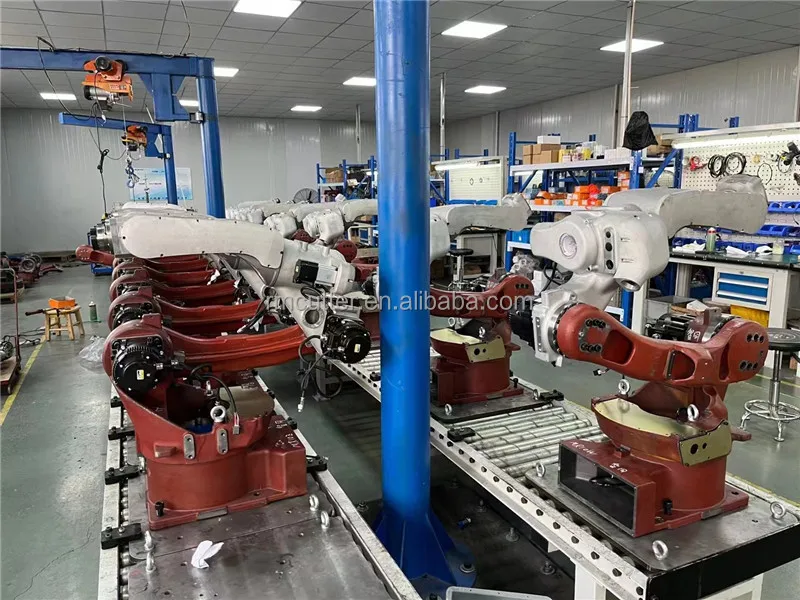 Industrial Robot New Style Fiber Welding Machine Robotic Arm Robot 6 Axis Welding for Carbon Steel Container Building Mate