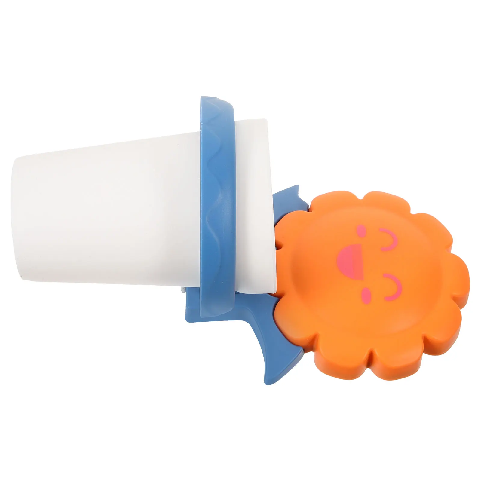 

Kids Toothbrush Holder Cartoon Cup Orange Sunflower Bathroom Supplies Storage Rack Toothpaste Set Plastic Material
