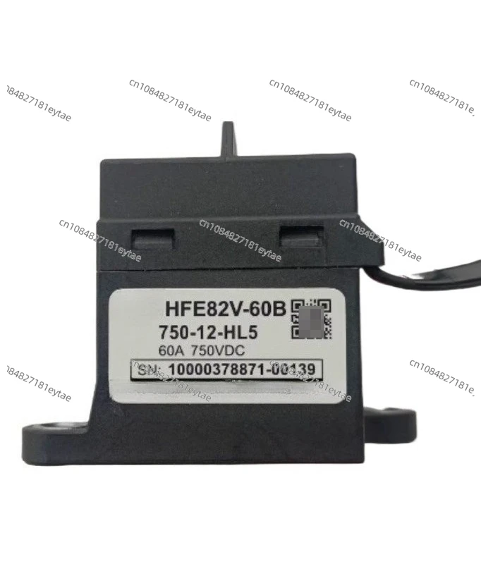

High voltage DC contactor HFE82V-60B 750-12-HL5 contact 750V60A coil 12V