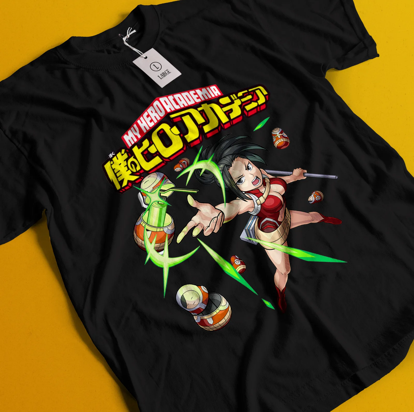 

Momo Yaoyorozu T-Shirt My Hero Academia Tshirt Endeavor Midoriya Shirt MHA Dabi