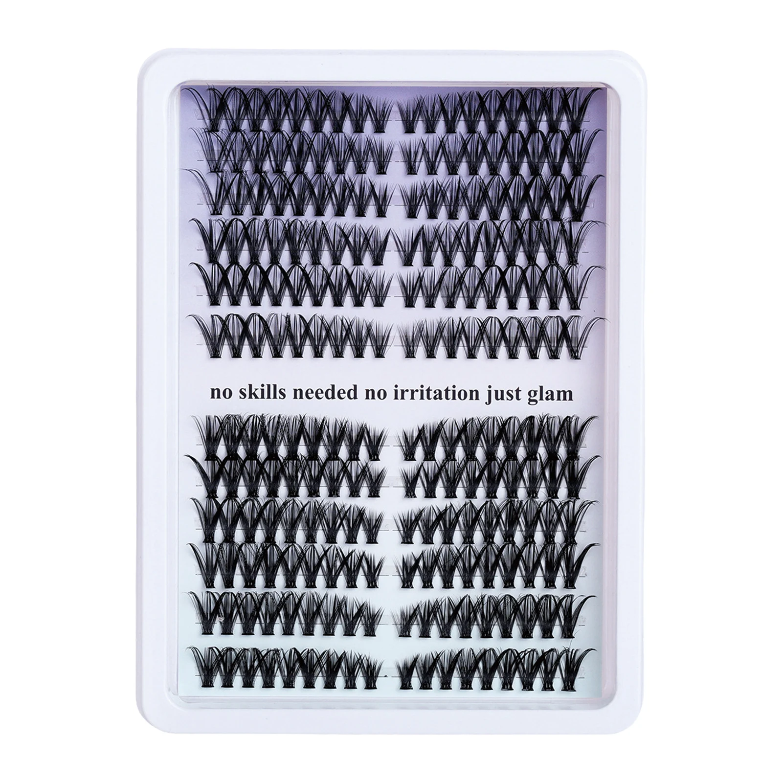 European Vivid Volume False Eyelash Clusters DIY Anime Cosplay Natural Dense Eyelashes Extension for Woman Perfect Eye Makeup