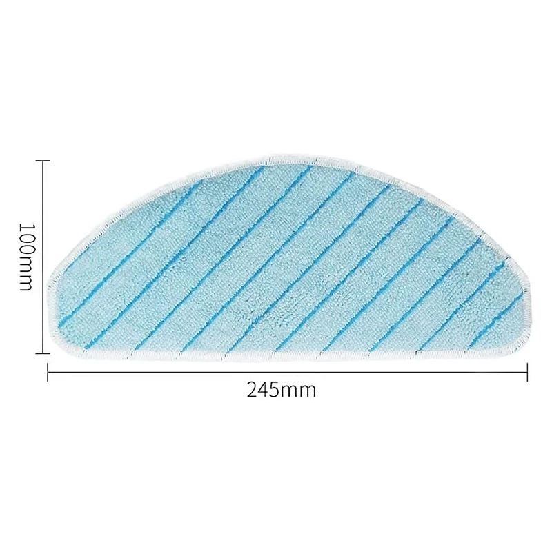 6 pezzi salviette per Ecovacs DEEBOT OZMO T9 Robot aspirapolvere pulizia lavabile Mop Pad Mop panno straccio