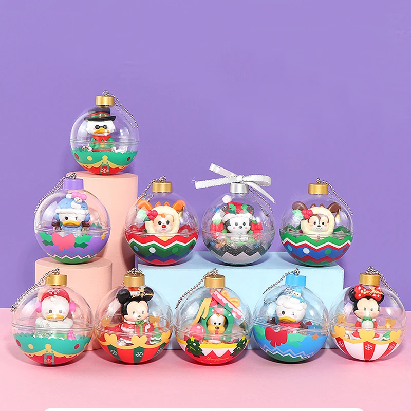 

Original Family Series Christmas Ball Themed Blind Box Pendant Kawaii Doll Action Figure Collectible Surprise Model Mystery Box