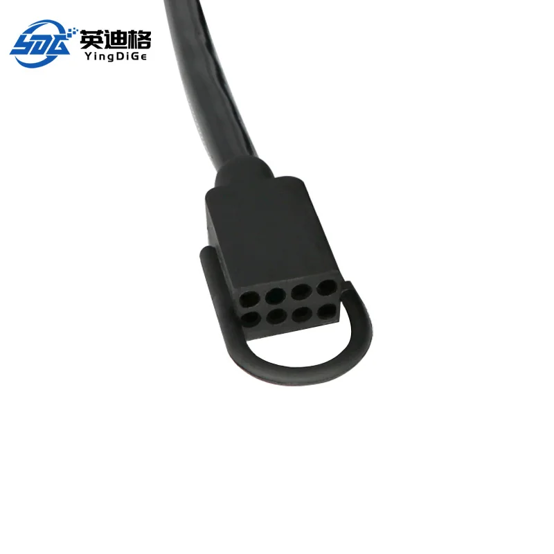 IP68 Waterproof Underwater 8Pin Flat Connector Subconn-Compatible Customized Male Cable  YDG-SFC-8-M-S for ROV
