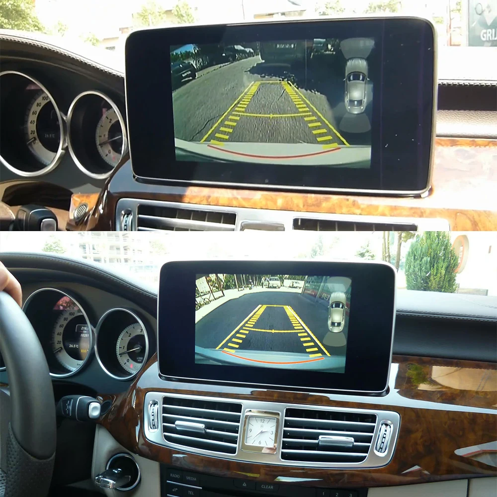 ZJCGO Rear Reverse Front Camera Digital Decoder Box Interface Adapter NTG 4.5 For Mercedes Benz CLS SLK SLC Class C218 X218 R172