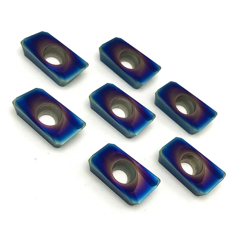 Inserto de carburo de fresado Indexable, herramienta de torneado de alta calidad, procesamiento de acero, insertos de fresado CNC, revestimiento Nano, APMT1604-M2/H2