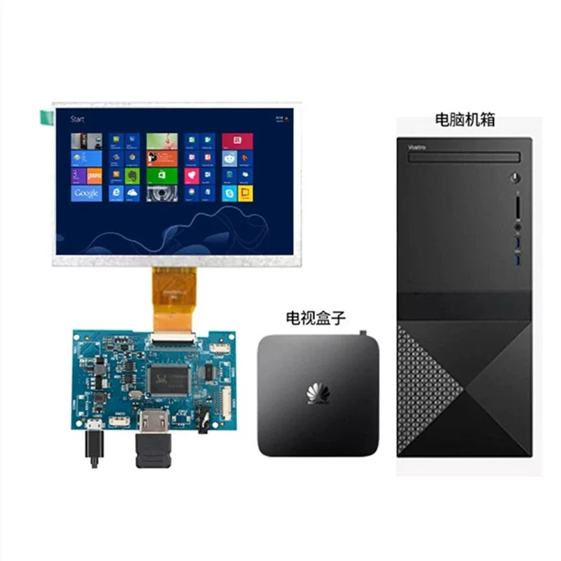 Display LCD/interfaccia Standard universale RGB LVDS scheda Driver adattatore conversione bidirezionale