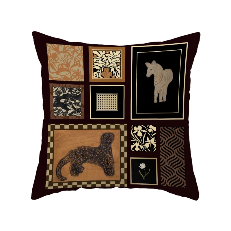 

Medieval sofa throw pillow Maillard
