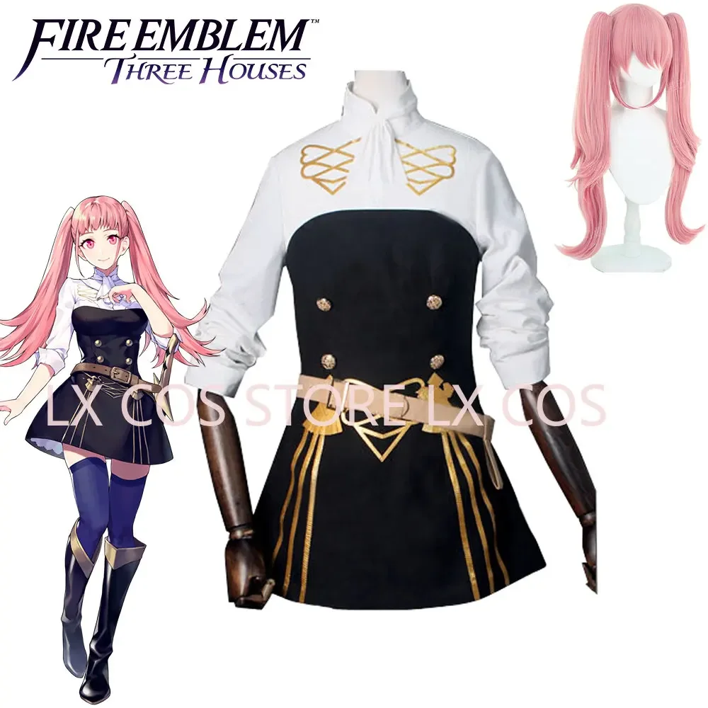 Fire Emblem Three Houses Hilda Cosplay Costume Custom Made Women For Christmas Halloween 11