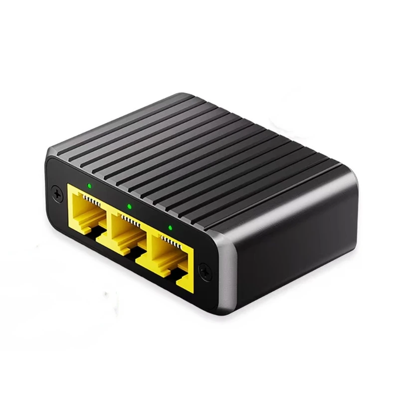 

U55C Gigabit Internet Splitter Supports For Multiple Devices Home Offices Dormitory