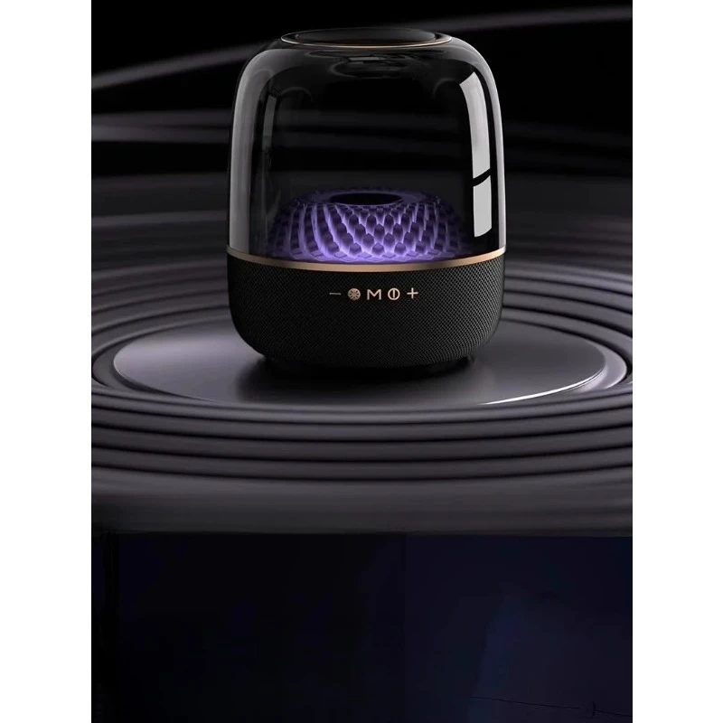 2025 New Hamanton Card Bluetooth Speaker Glass Super Subwoofer High Sound Quality Desktop Computer Speaker