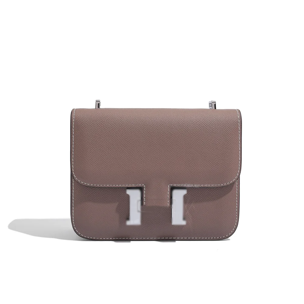 2025 حقيبة كانغغ الجديدة موضة عادية نمط النخيل كتف واحد حقيبة كروسبودي يده حقيبة مربعة صغيرة حقيبة التوفو